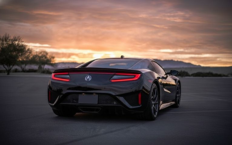 Acura-NSX-back